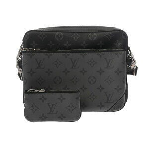 Louis Vuitton Trio Messenger Eclipse Black Reverse Monogram Canvas Bag